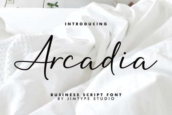 Arcadia Script: Where Elegance Meets Modern Branding
