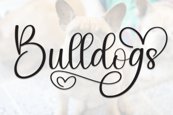 Bulldogs: The Handwritten Font for Sophisticated Branding