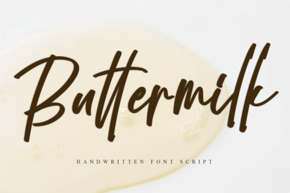 Buttermilk: The Script Font That Adds Instant Charm