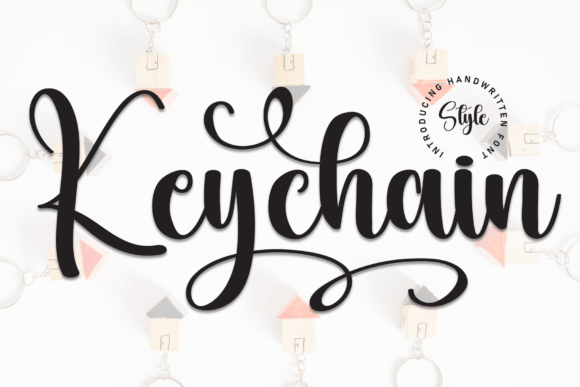 Keychain: The Handwritten Script Font for Personal Branding