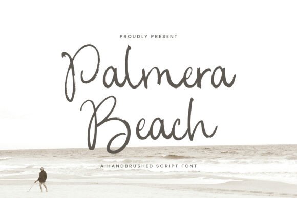 Palmera Beach: The Hand-Brushed Script for Coastal Brands