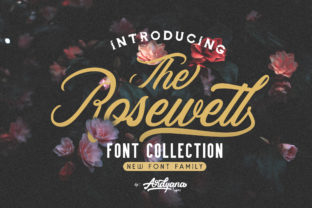 Rosewell Family: A Creative Font with Dual Personalities