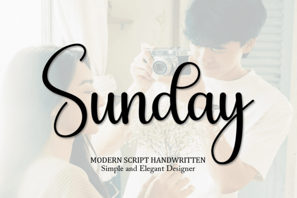 Sunday: A Handwritten Script Font for Authentic Projects
