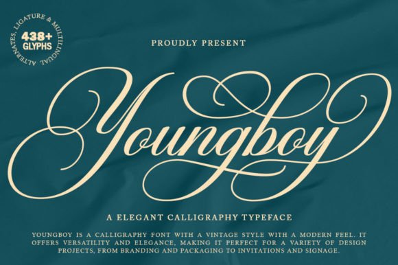 Youngboy Font: A Classic Script with a Modern Edge