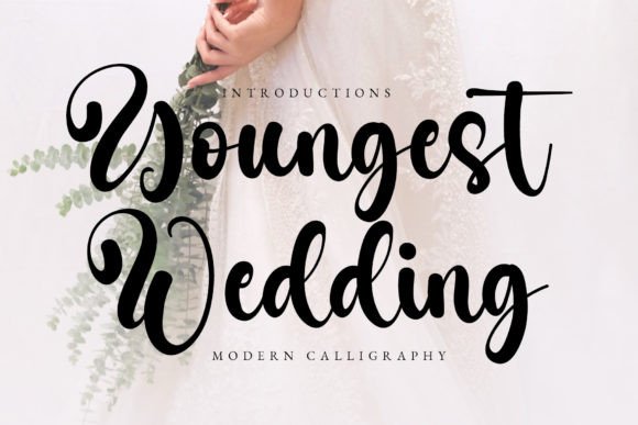 Youngest Wedding: A Script Font for Elegant and Personal Designs